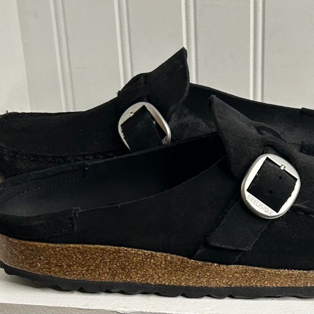 Birkenstock Womens Buckley Black Mules Size 38/7.75 - Picture 6 of 7